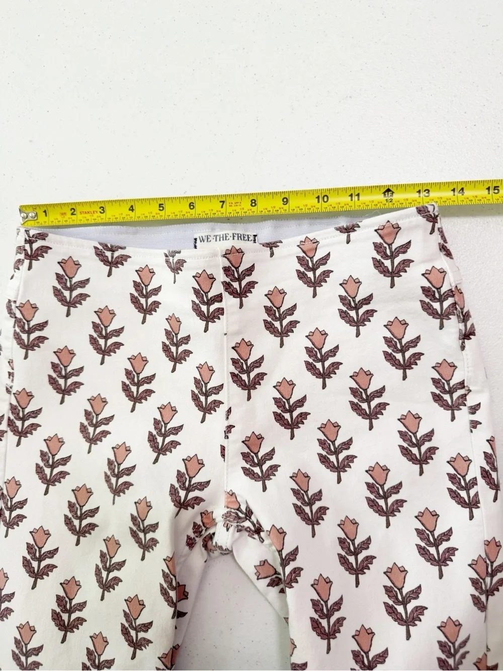 WE THE FREE Penny Pull On Printed Flare Terracotta Tulip 26